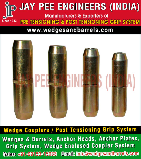 Post Tensioning anchor plates Manufacturers Suppliers Exporters in India