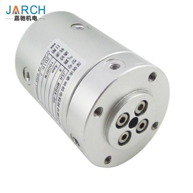 Multi Passage Pneumatic Hydraulic High Pressure Rotary Union With 1.1Mpa Pressure , Round Shape Join