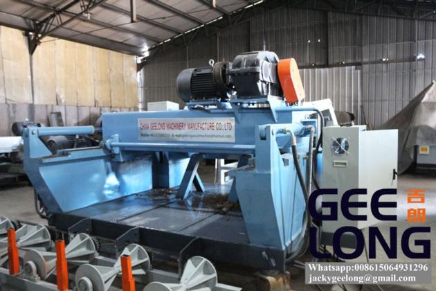 spindleless wood debarker machine