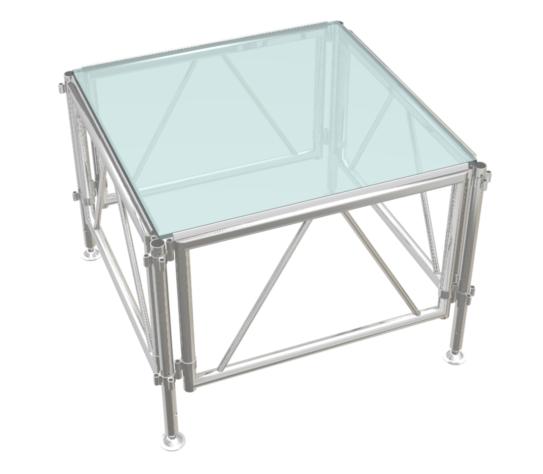 stage, aluminium stge