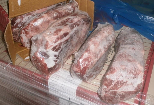 Frozen pork  all parts available