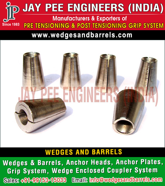 Wedges and Barrels Manufacturers Suppliers Exporters in India
