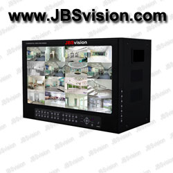 H.264 4/8/16channel realtime stand alone DVR build-in 15.6inch LCD monitor (www.JBSvision.com)
