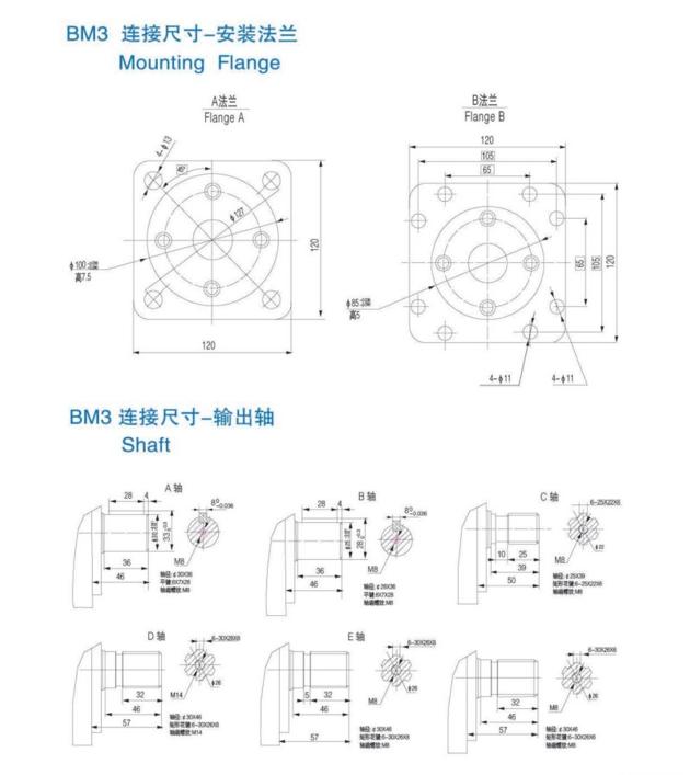 BM3 Cycloid Hydraulic Motor