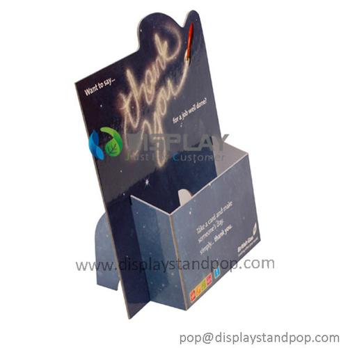 Cardboard Brochure Holers, Counter Top Displays