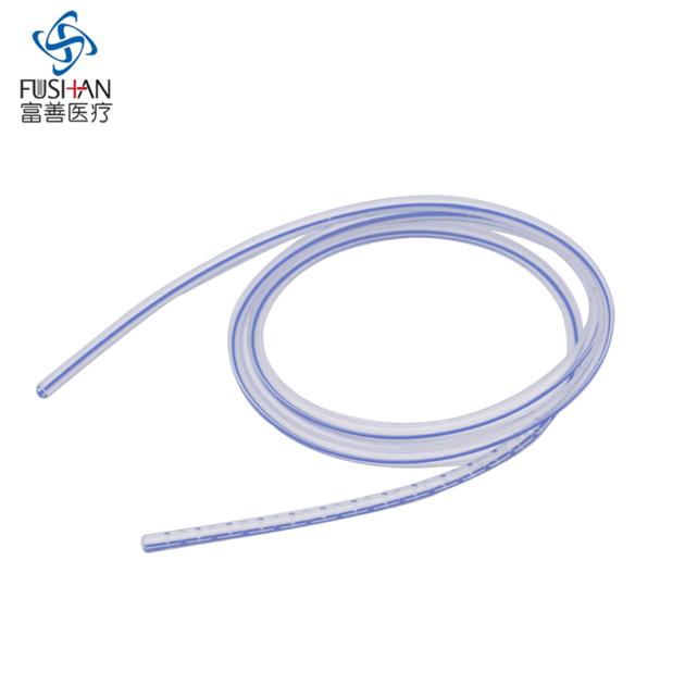 Silicone round fluted drain tube