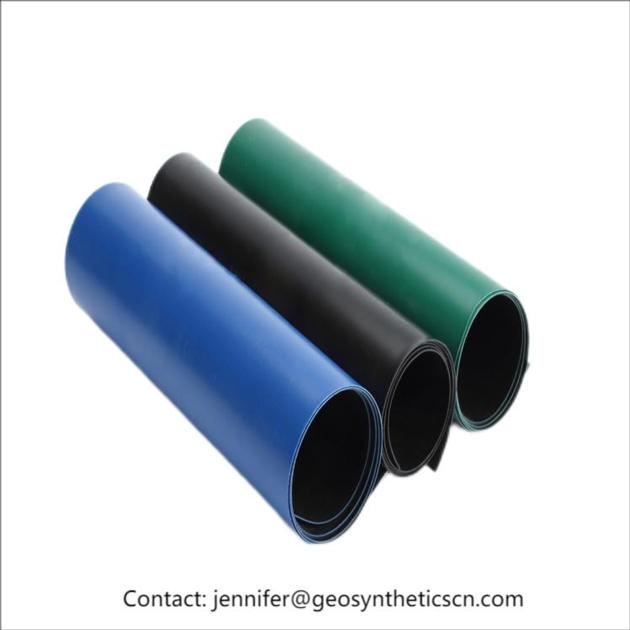 UV Resistant Waterproof Polyethylene Geomembrane for Mining Ponds/Salt Fields/Dams/Landfills/Sewage 