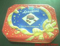 fashion chocolate tin can