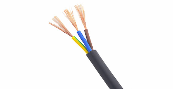 CU/PVC/PVC H05VV-F H05VVH2-F Flat Flexible PVC Cable