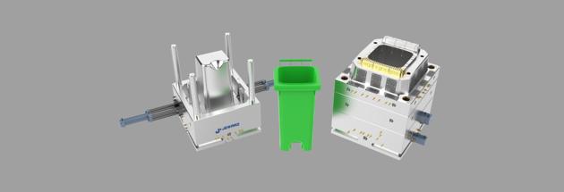 PLASTIC WASTE BIN MOULD