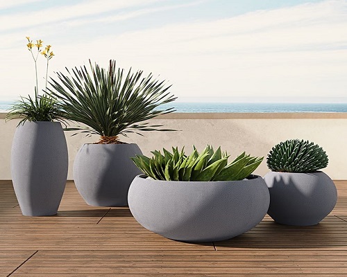 FRP Planter For Garden Decoration