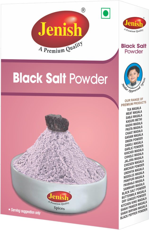 JENISH Black Salt Powder