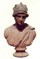 cast iron  bust
