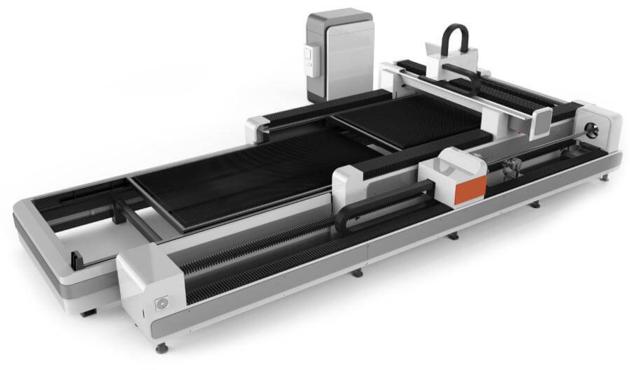 China Steel Plate And Tube CNC Fiber Laser Cutting Machine For Sale