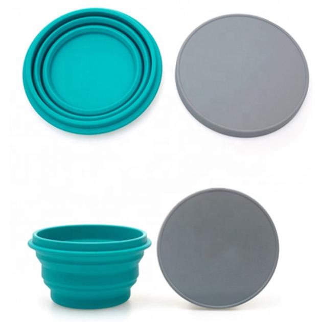 Wholesale Travel Portable Silicone Folding Bowl