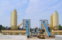concrete batching plant HZS75