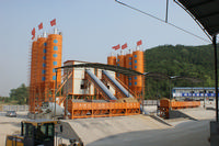 concrete batching plant HZS90