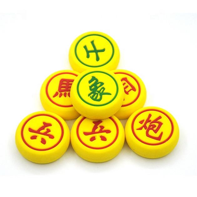 Custom Design Traditional Silicone Chinese Chess Non Toxic Silicone Chinese Chess