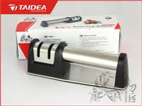 Manual knife sharpener with diamond and ceramic wheels(T1007DC)