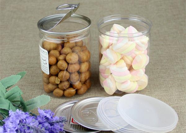 Airtight PET Plastic Jar