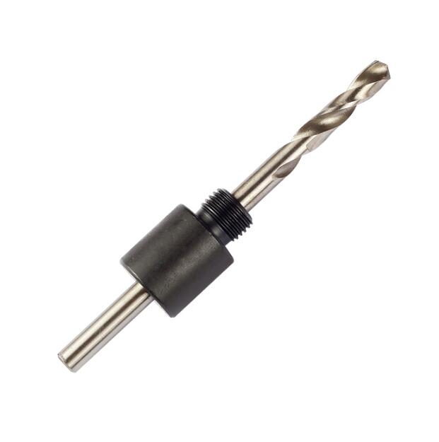 Round Shank Mandrel Bimetal Bi Metal Hole Saw Arbor with HSS Pilot Drill Bit