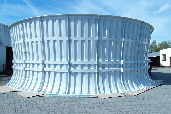 Hand Lay-up SMC FRP Fan Stack for Cooling Towers