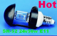 Halogen lamp 24v50w E11 with umbrella for surgical light