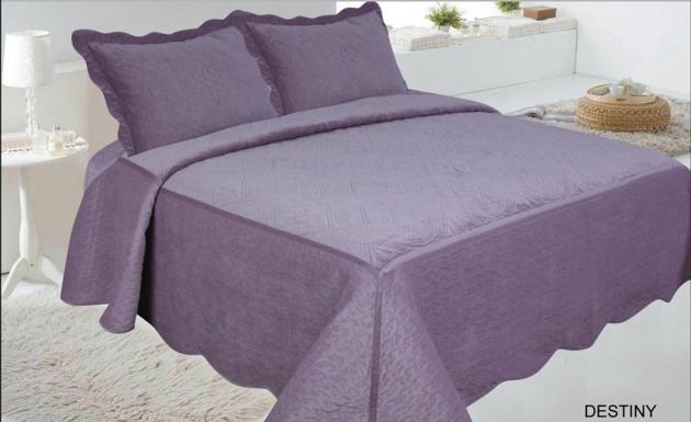 Velvet quilt from HJ home textile