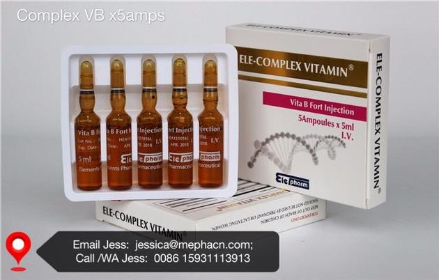 Complex Vitamin B x5ampoules for anti aging and anti wrinkle