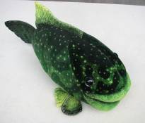 plush big green fishs