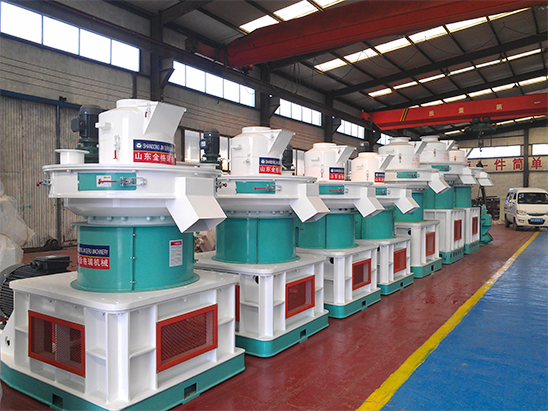 Vertical Ring Die Wood Pellet Machine