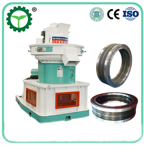 Vertical ring die wood pellet machine model 560