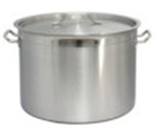 (Short Body) Stainless Steel Stock Pot With single Bottom