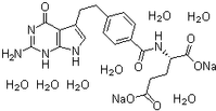 Pemetrexed disodium hepthydrate and Intermediates
