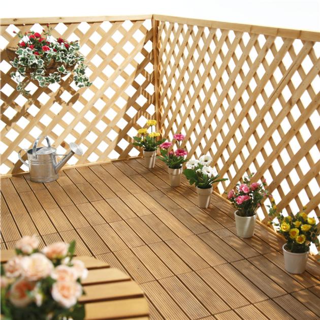 CE Approved WPC Decking Laminated Floor