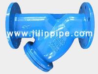 strainer  valve, flange end strainer
