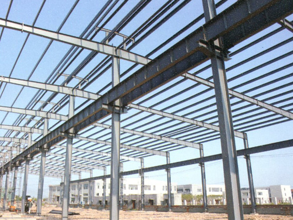 Prefabricated steel Industrial workshop steel structural building