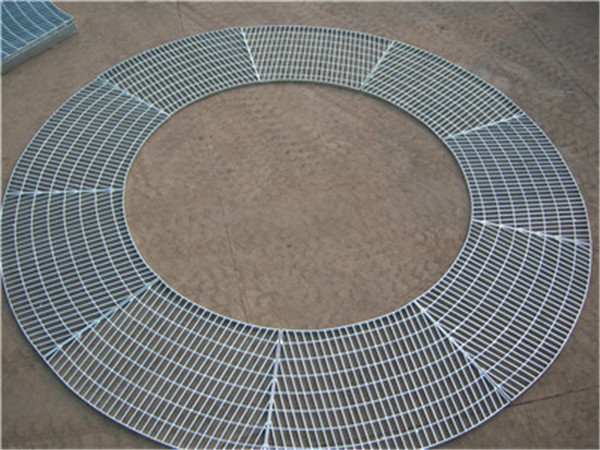 HDG ms industrial platform steel grating