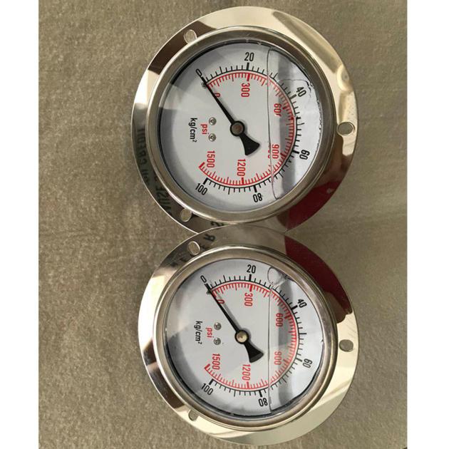 100mm Back Type Glycerin Filled Pressure