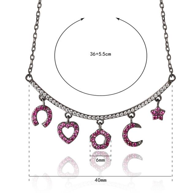 Fashionable Ruby And Diamond Pendant Jewelry