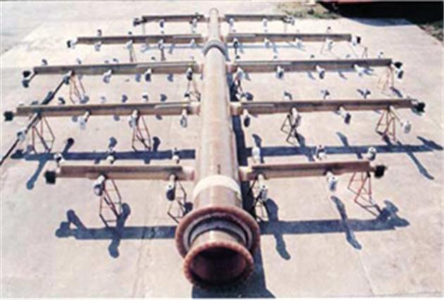 FRP spray bank for Power plants 