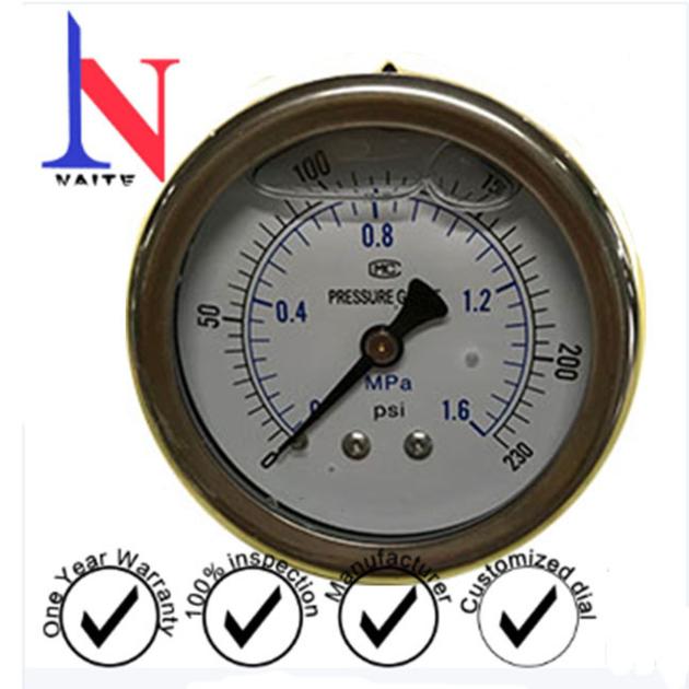 2 Inch One Socket Type Pressure Gauge 
