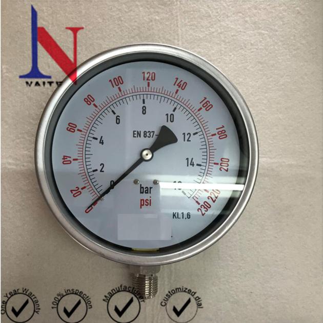 BayonetRing Type Pressure Gauge for Ship