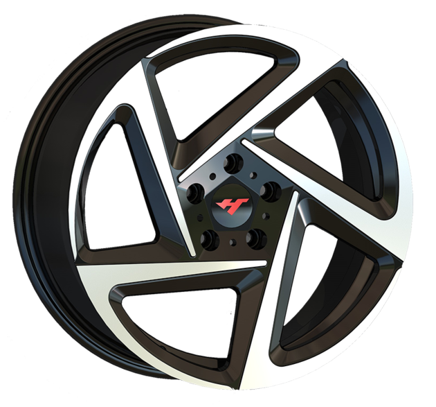 18 inch Bright black auto aluminum wheels JH-S05 Jihoo Wheels