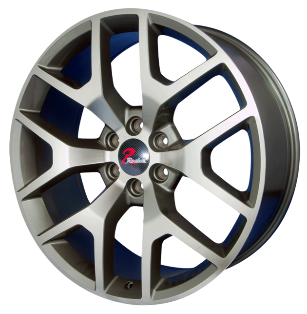 22 inch Silver alloy wheels JH7087 Jihoo Wheels