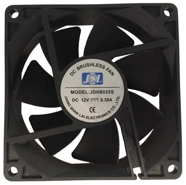 JSL factory direct supply plastic hot sale DC Axial Fan Industrial Fan 8025