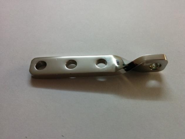 Twisted Plate Orthopedic External Fixator