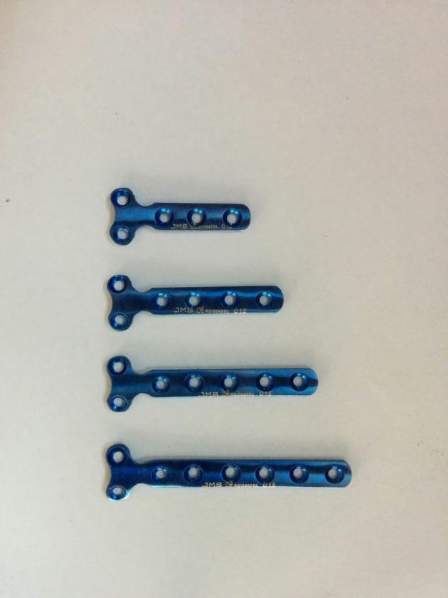 Mini T-Plate Orthopedic Implant