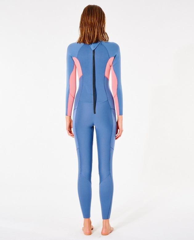 Women Neoprene Back Zip Wetsuit