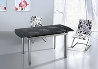 Extension Glass Dinner Table (260)